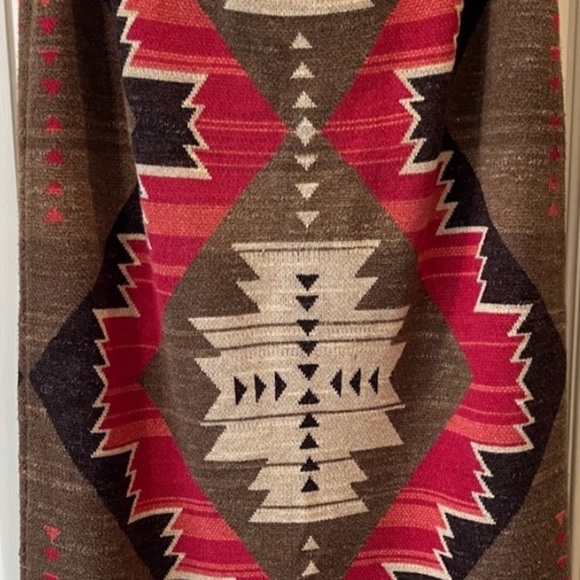 RALPH LAUREN aztec southwestern pattern Knit blanket skirt straight fit 3X - Picture 7 of 13